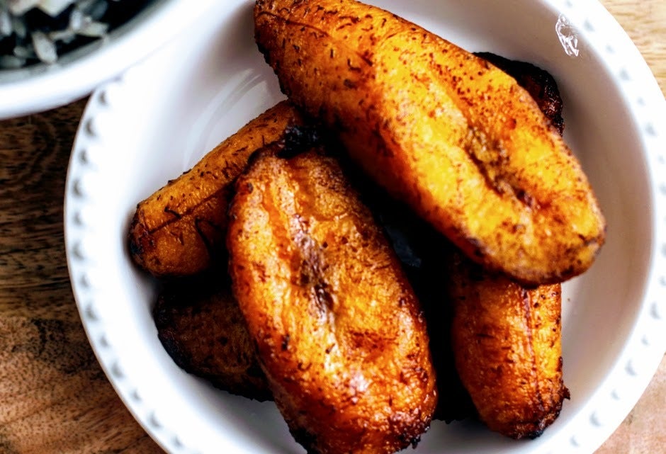 Plátano Macho Postre De Banana Y Leche Condensada Plátano Macho